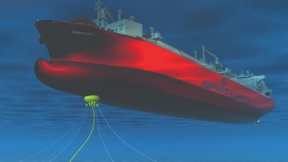 Το FSRU θα αγκυροβολήσει σε απόσταση 17,6 χιλιομέτρων ΝΔ του λιμανιού της Αλεξανδρούπολης